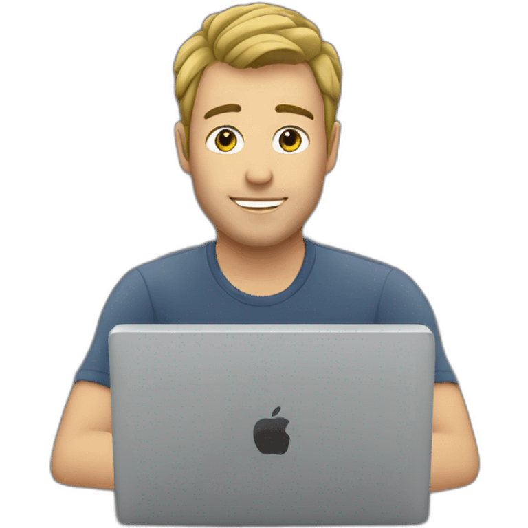 darcy glennen on the computer emoji