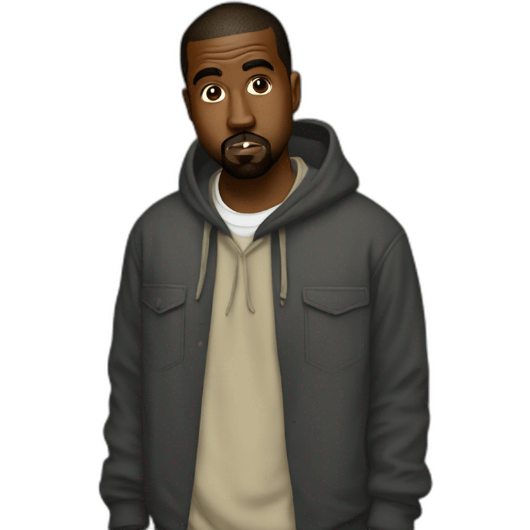 the college dropout kanye emoji