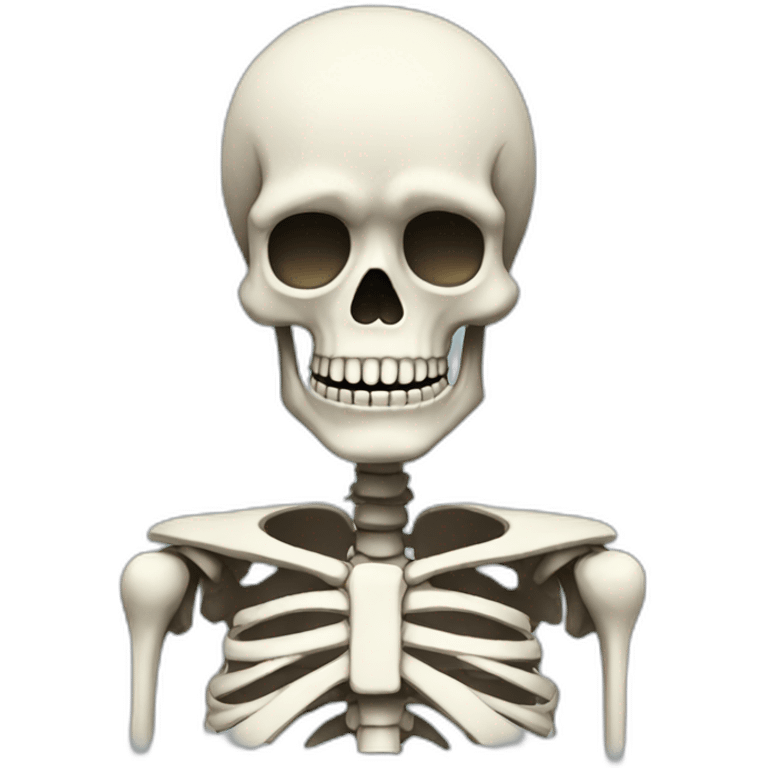 sans undertale skeleton emoji