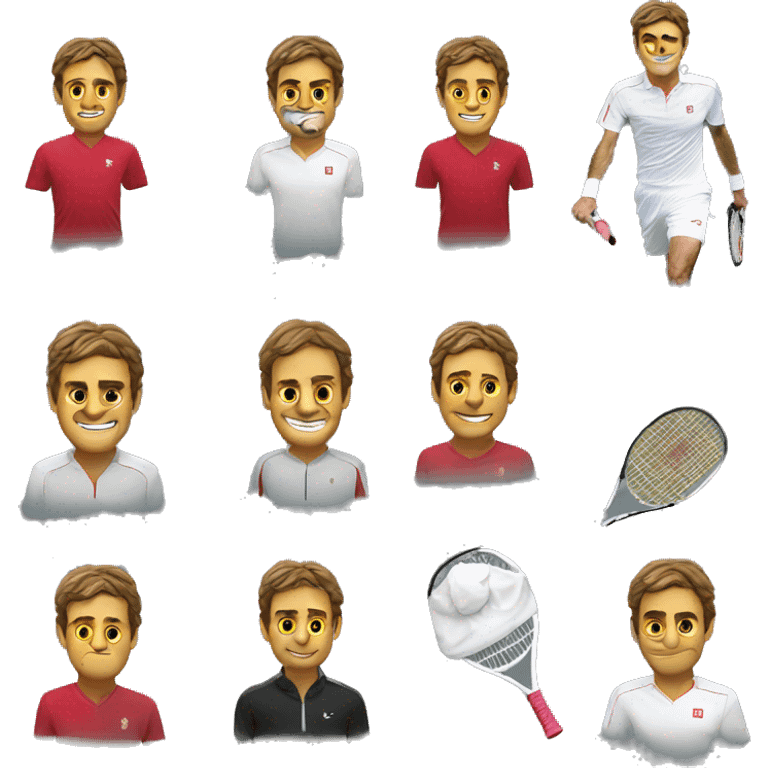 federer wi emoji