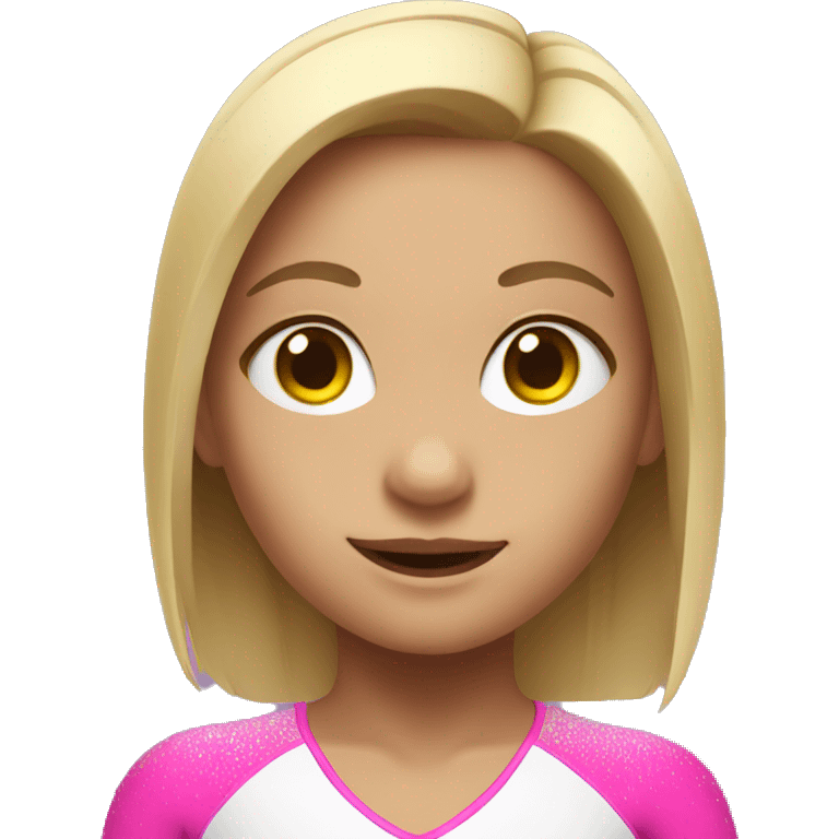 Gymnastics girl  emoji