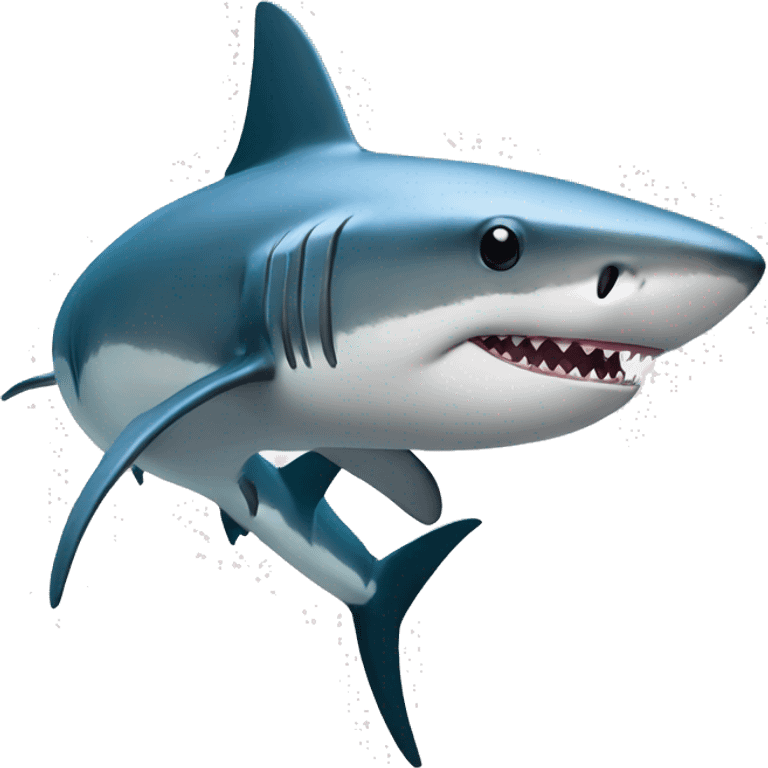 Requin choqué emoji