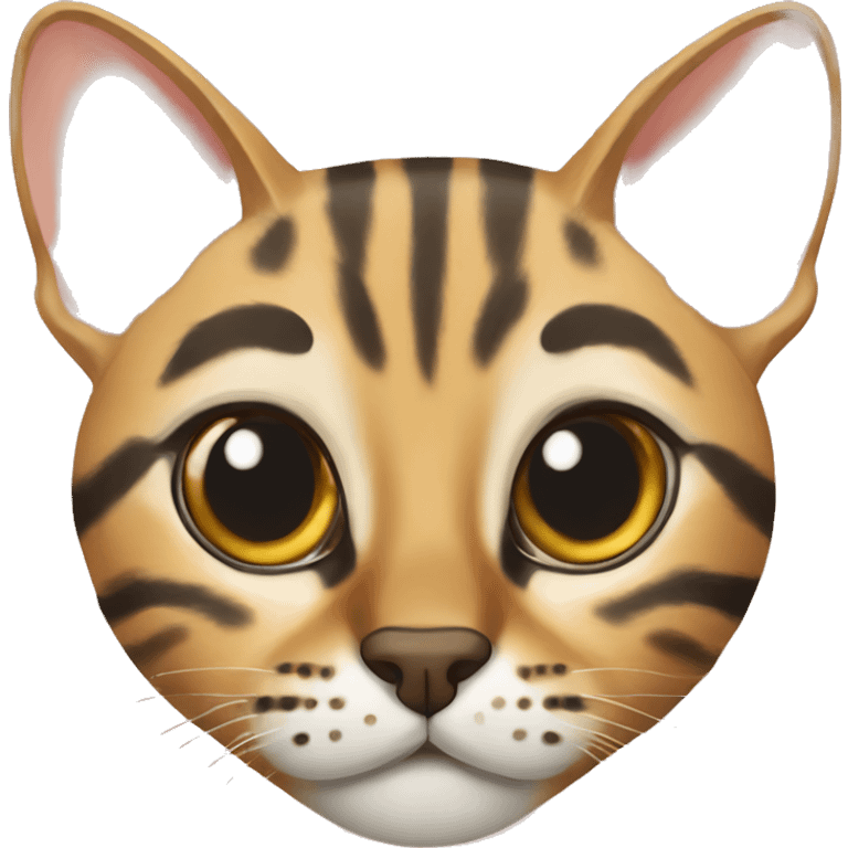 Bengal Cat and Savannah Cat  emoji