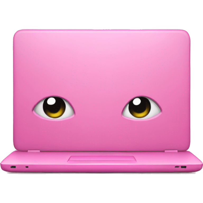 pink laptop emoji