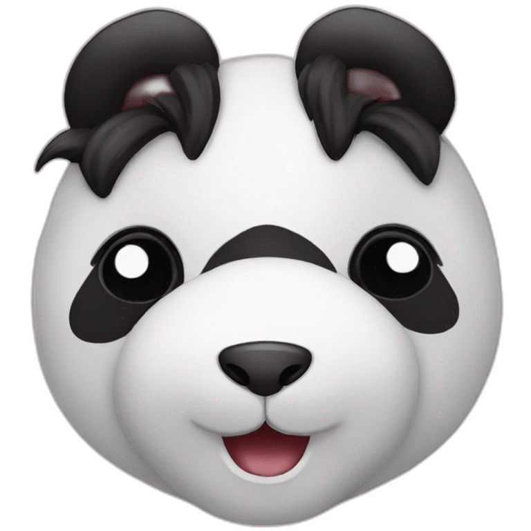 Panda hi emoji