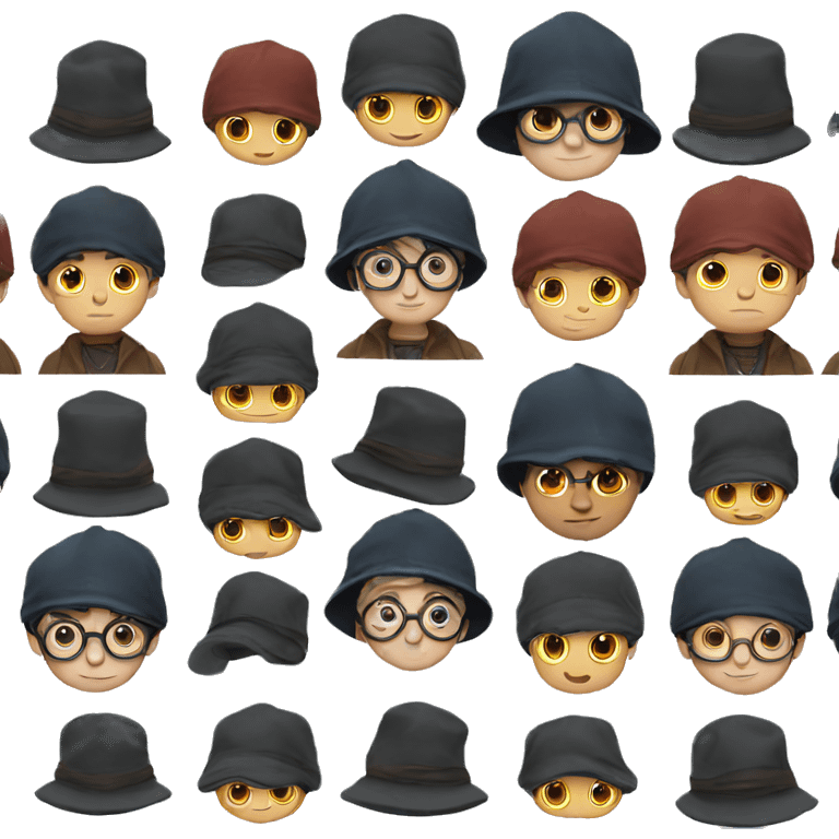 harry potter cap emoji