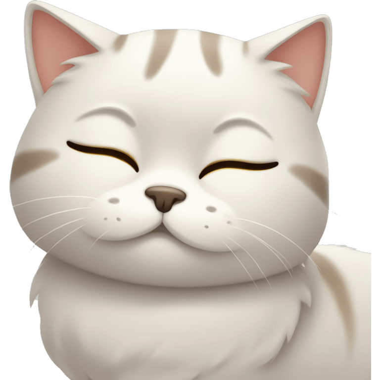 cute cat sleepy emoji