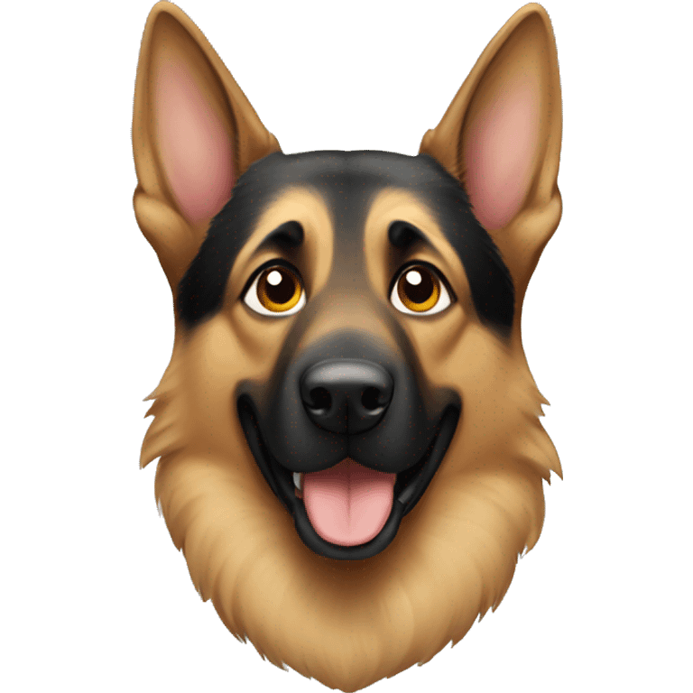 German Shepard  emoji