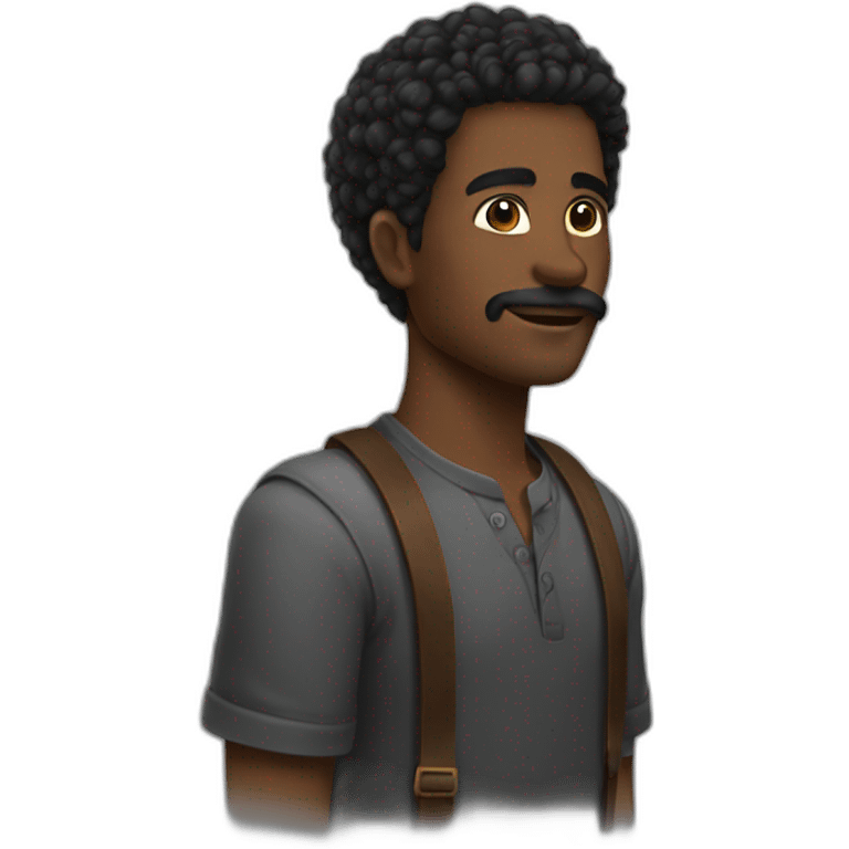 HOMBRES DE NEGRO emoji