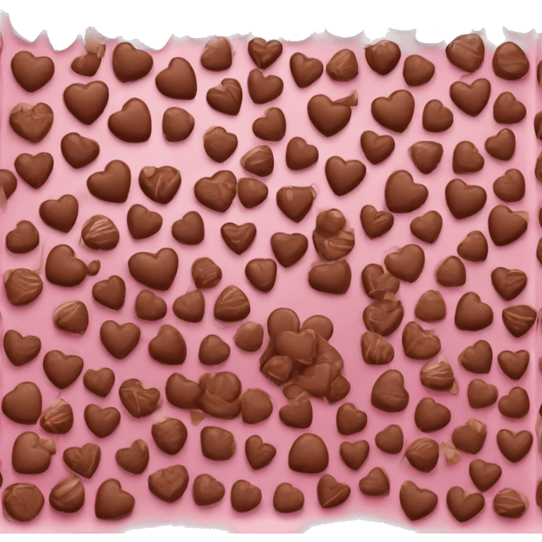 Chocolates in a Heart box emoji