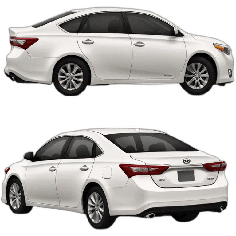 Toyota avalon 2012 model white emoji