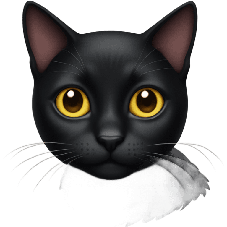 Black cat emoji