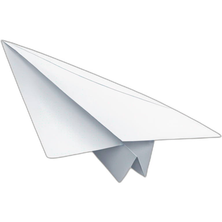 Paper Airplane Flies emoji