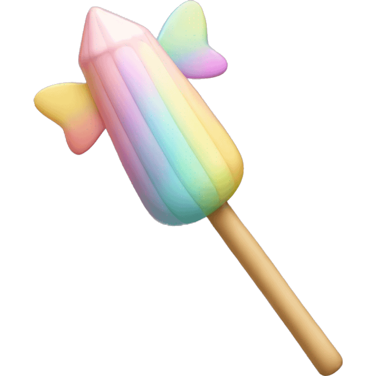 fairy candy wand pastel color emoji