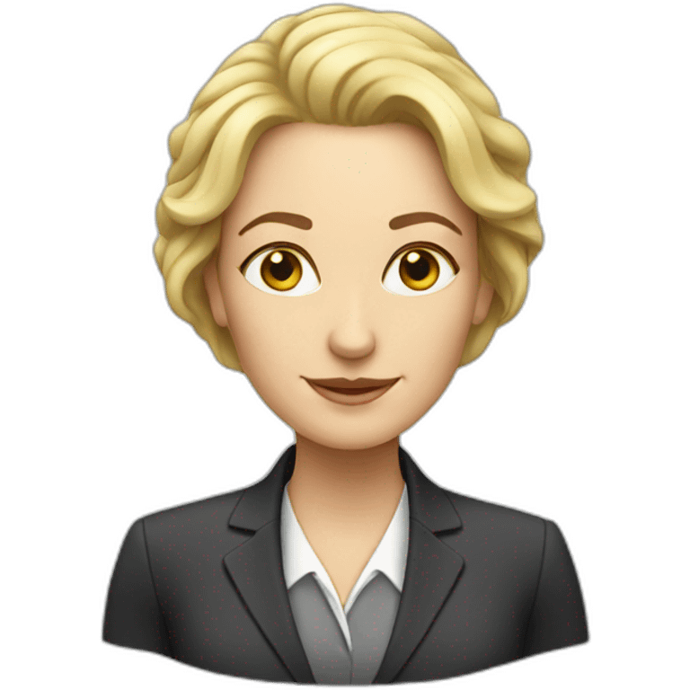 white woman executive emoji