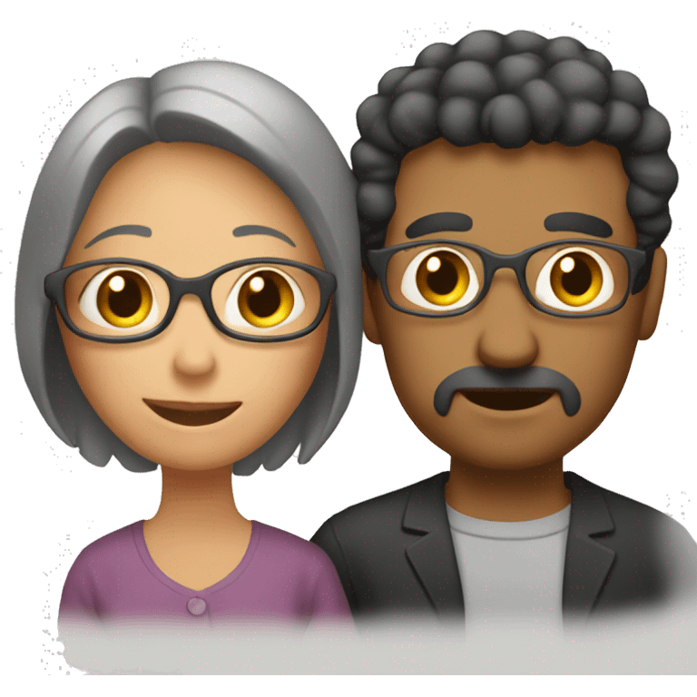 your mom with dad  emoji