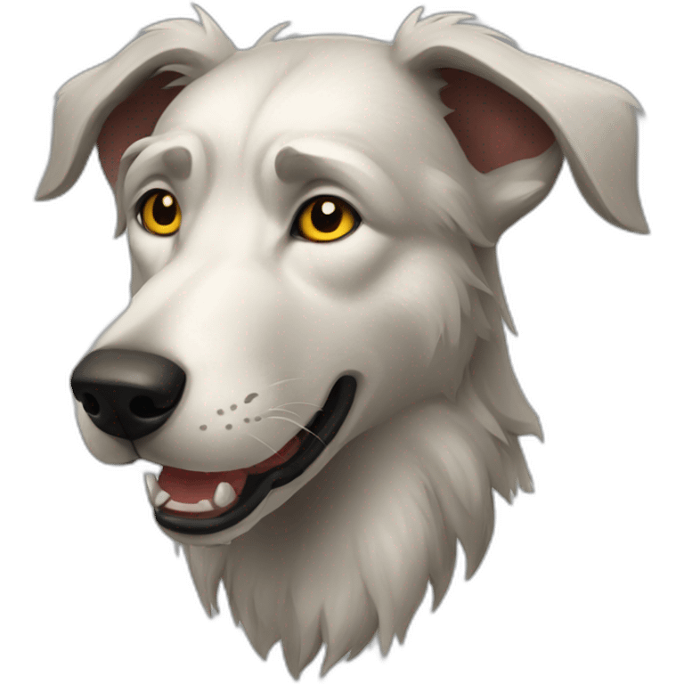 wolf hound ukraine emoji