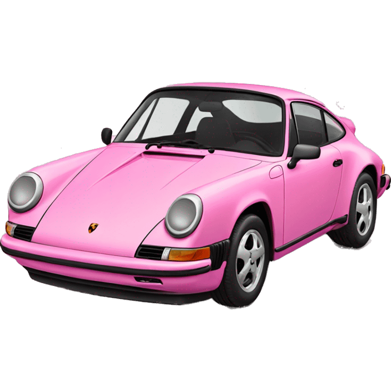 pink Porsche emoji