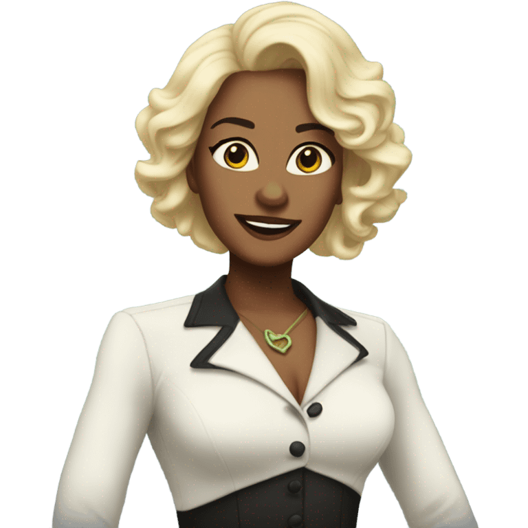 Cynthia Erick as Elijah’s from wicked emoji