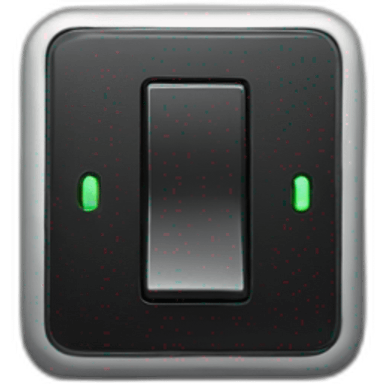 On/off switch button emoji