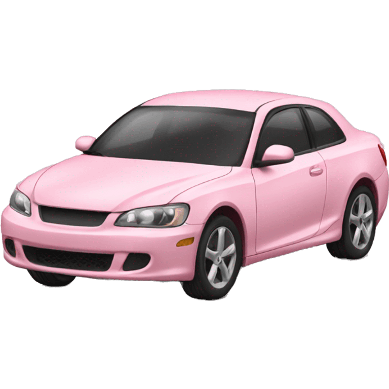 light pink car emoji