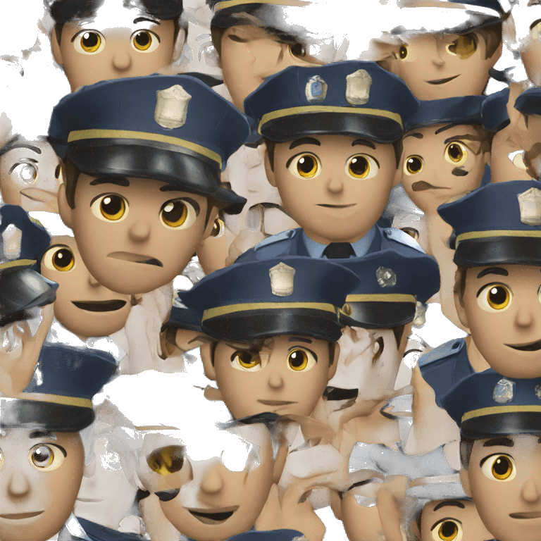 police photo documentation emoji