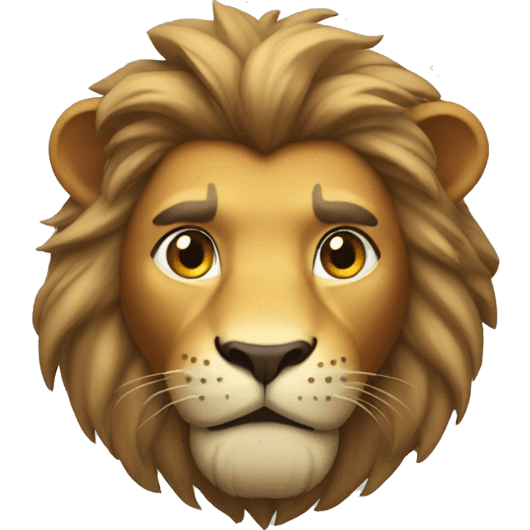 lion hero emoji