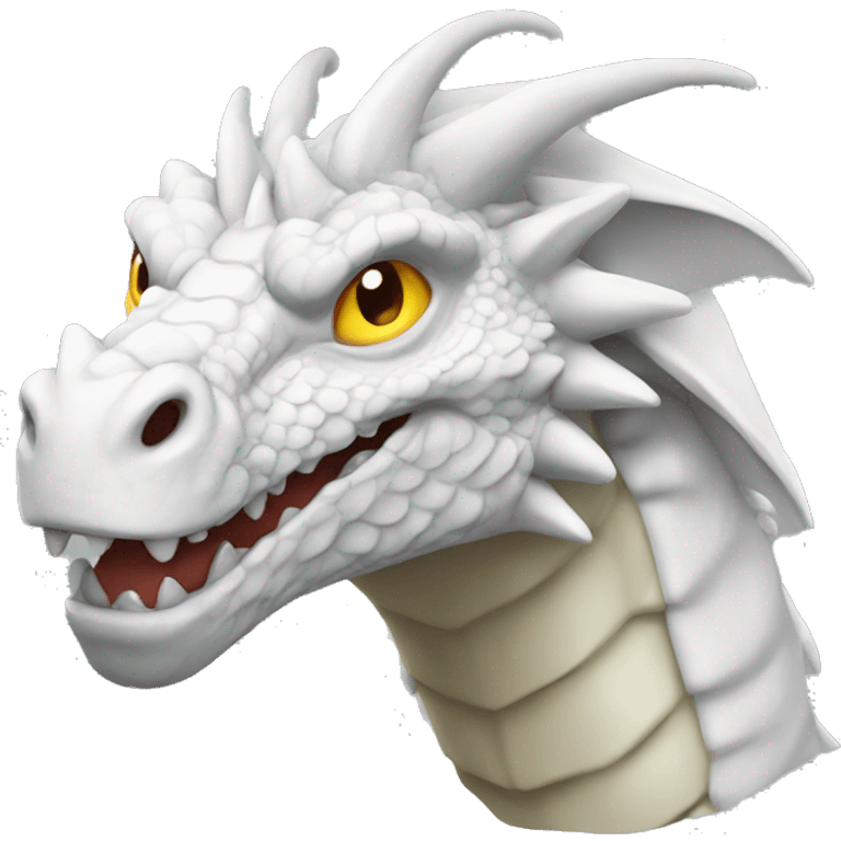 Dragón blanco  emoji