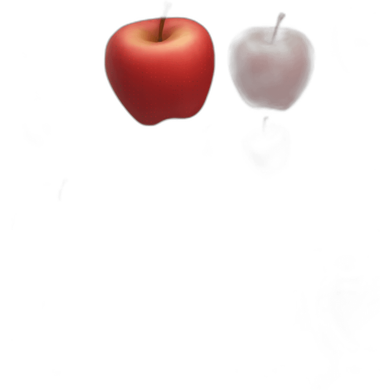 red apple emoji