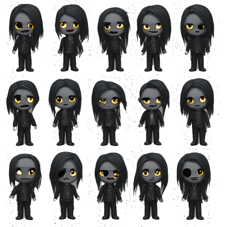 Goth emoji