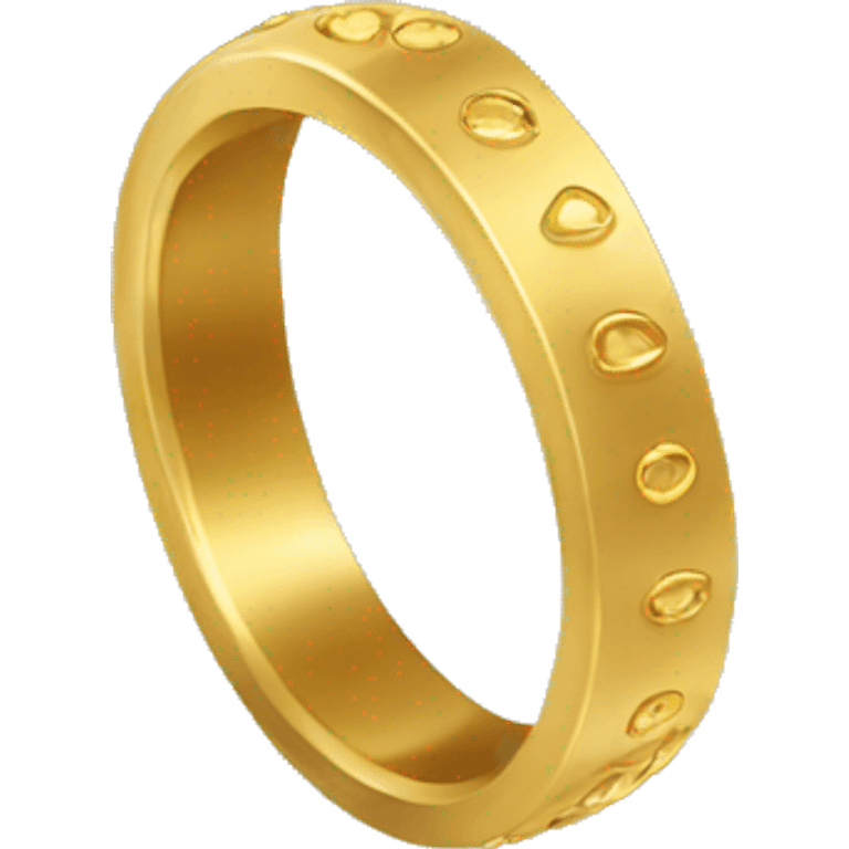 Gold ring emoji