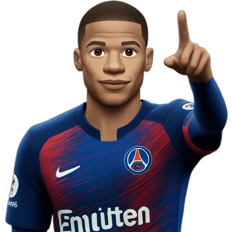 Kylian Mbappé emoji