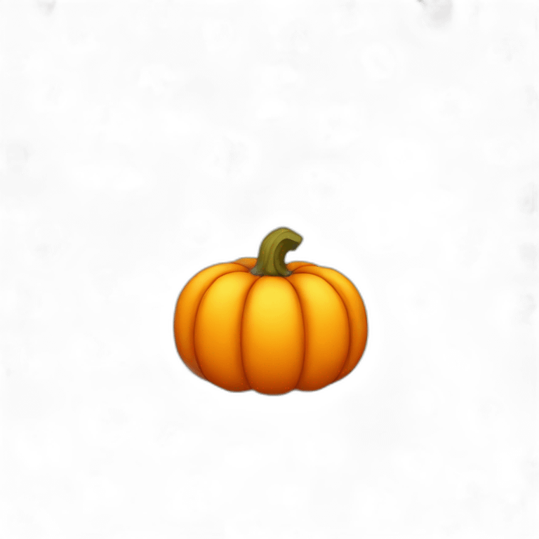 Pumpkin fall autumn emoji