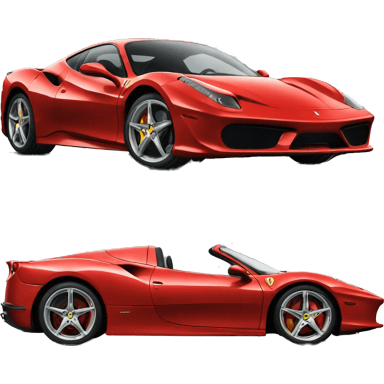 Red Ferrari  emoji