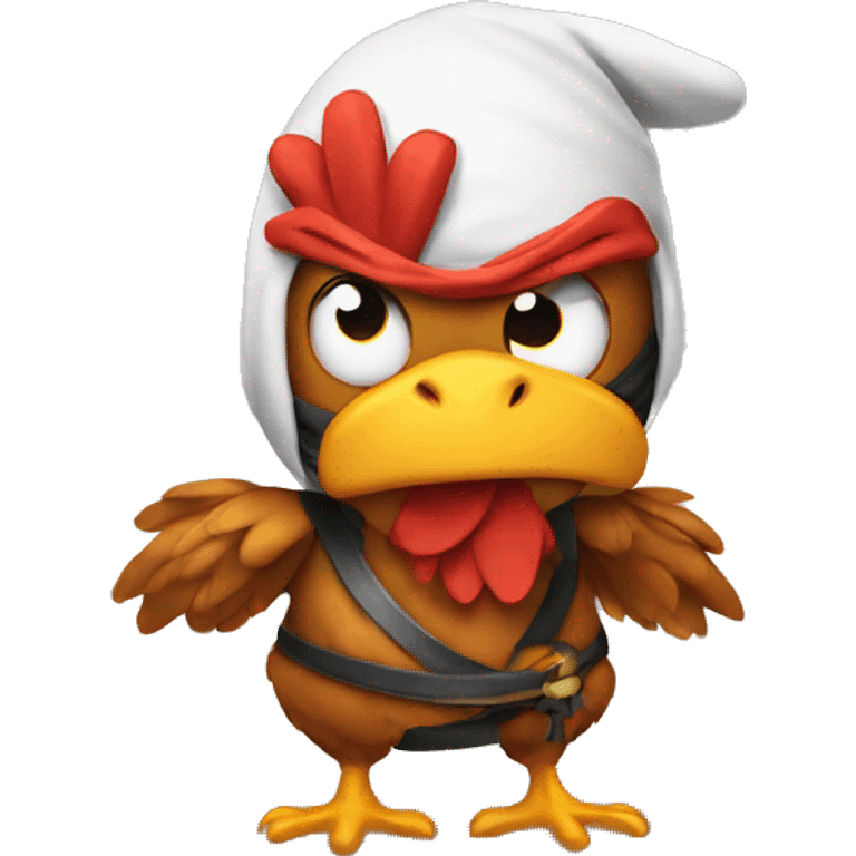 ninja chicken emoji