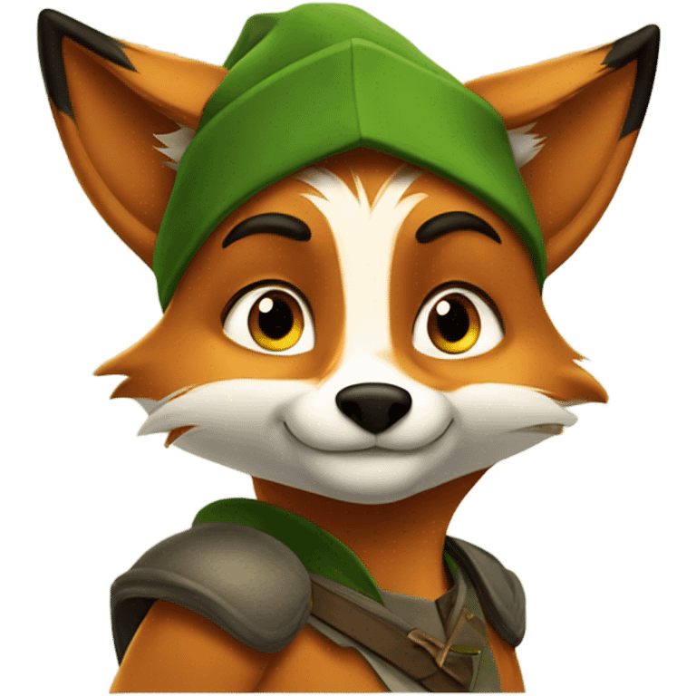 Fox Robin Hood disney emoji