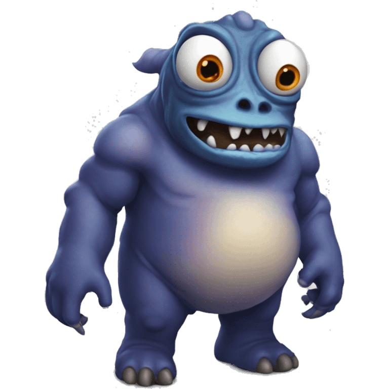 Monstro Elisasue from The Substance 2024 movie  emoji