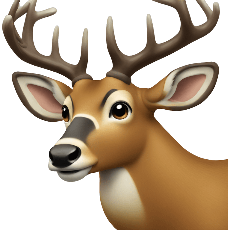 Big buck emoji