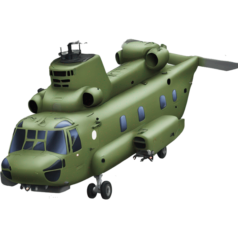 Chinook helicopter  emoji