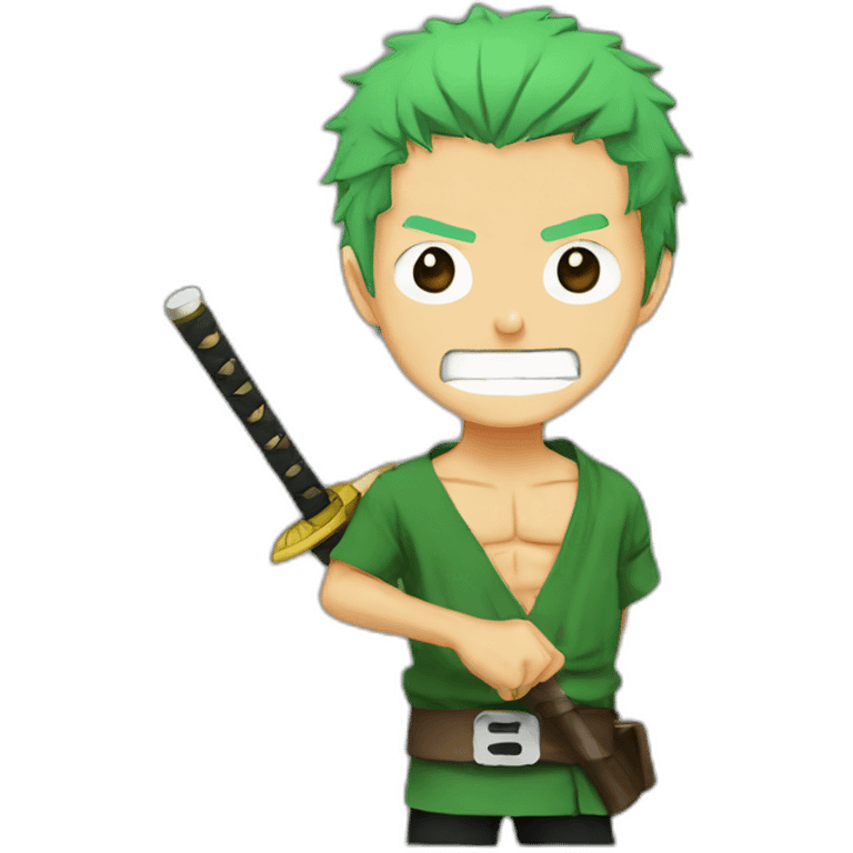 Zoro one piece emoji