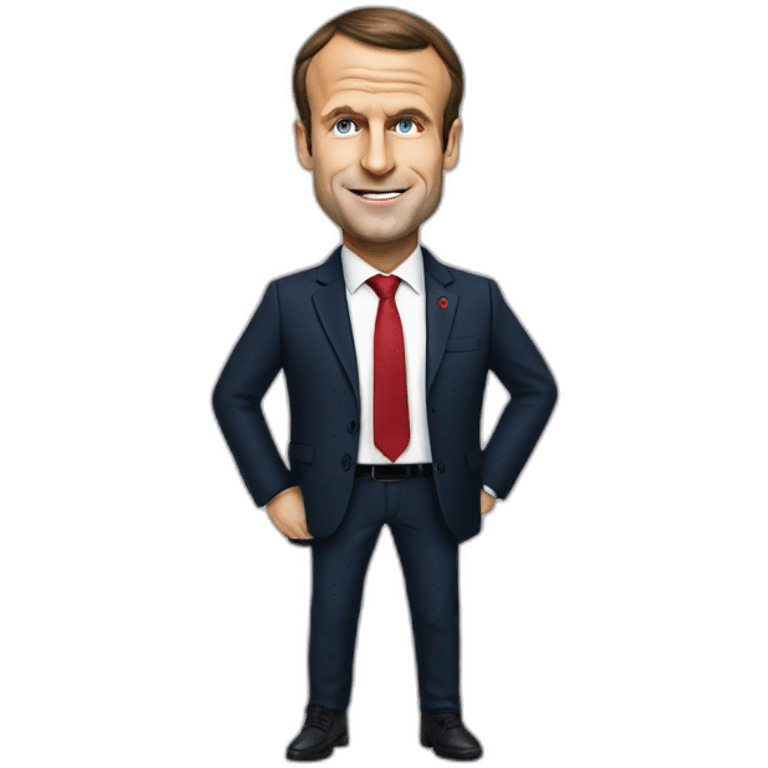 Emmanuel Macron est hpi emoji