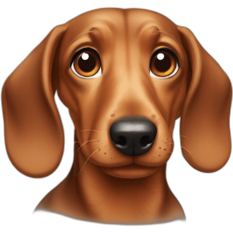 daschund emoji