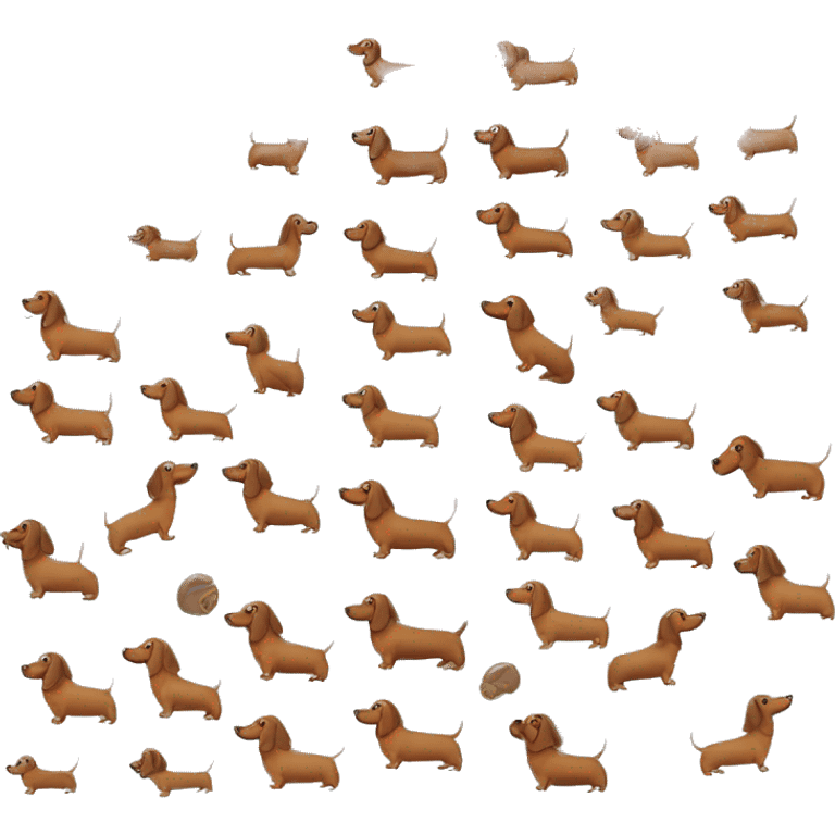 Wiener dog emoji