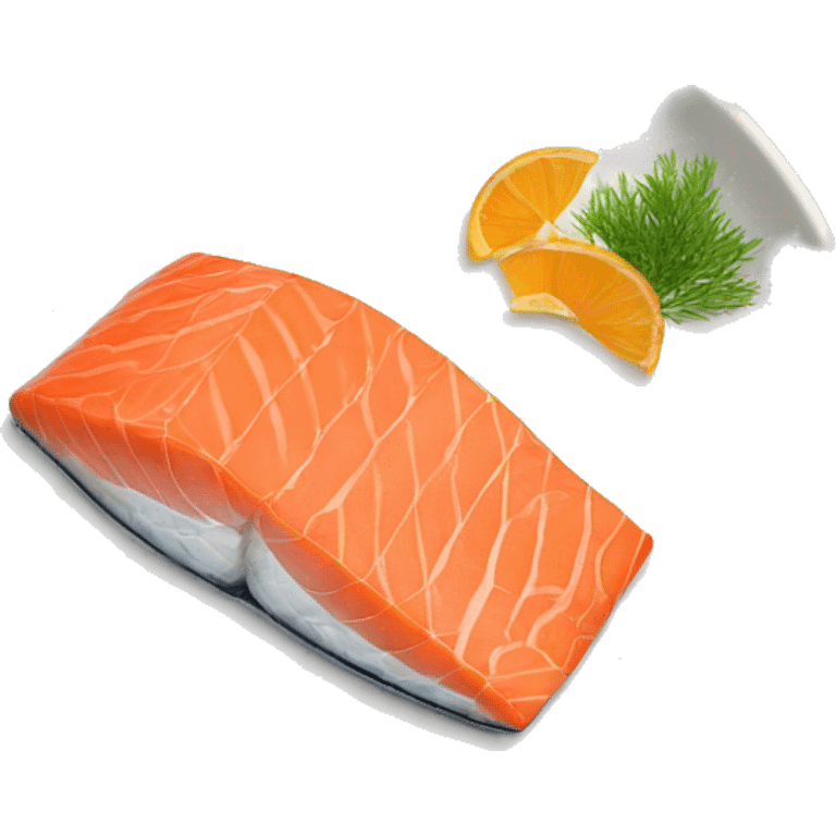 Fresh Salmon Portion Fillet emoji