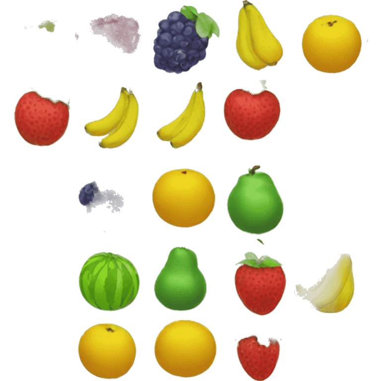 fruits emoji