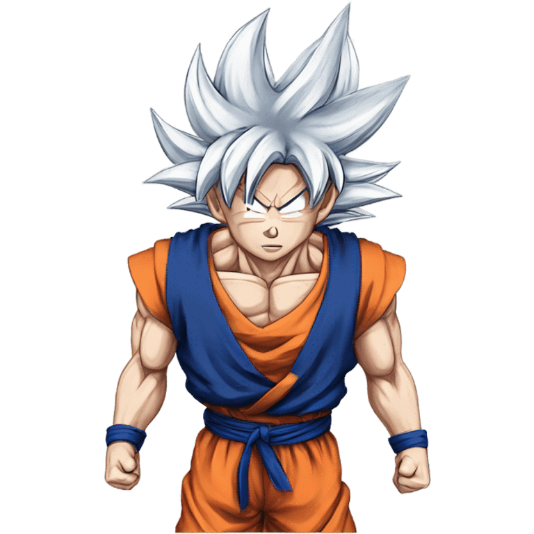 Ultra instinct goku emoji