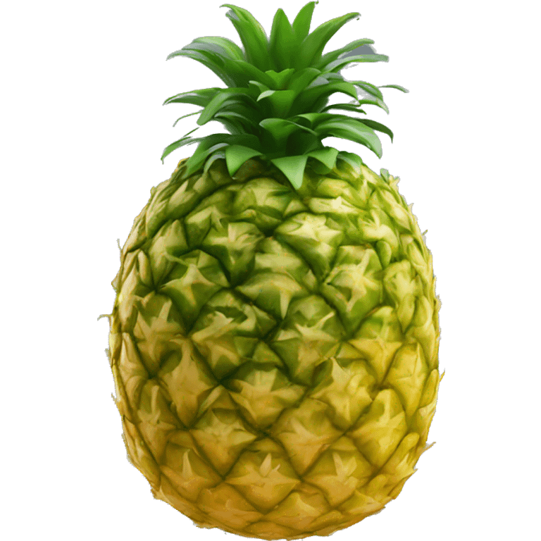 Upside down pineapple emoji