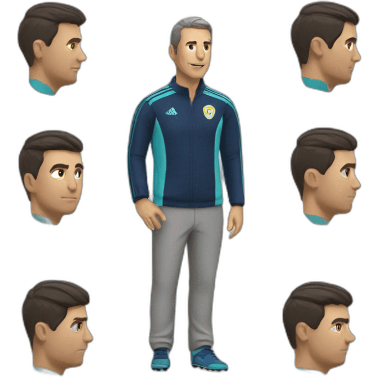 entrenador de futbol emoji