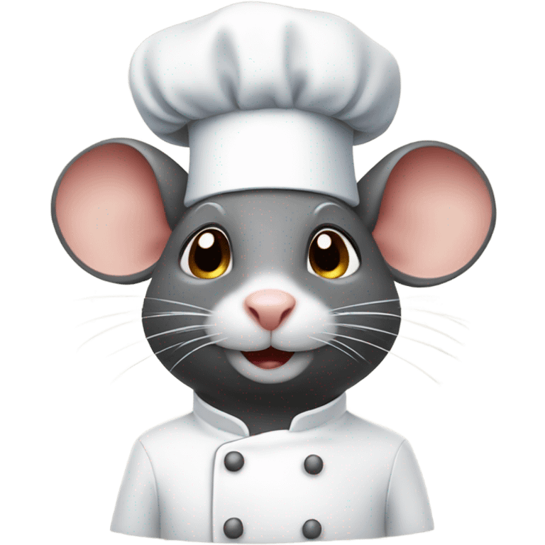 Rat with a chef hat  emoji