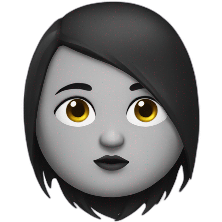 chubby goth emoji